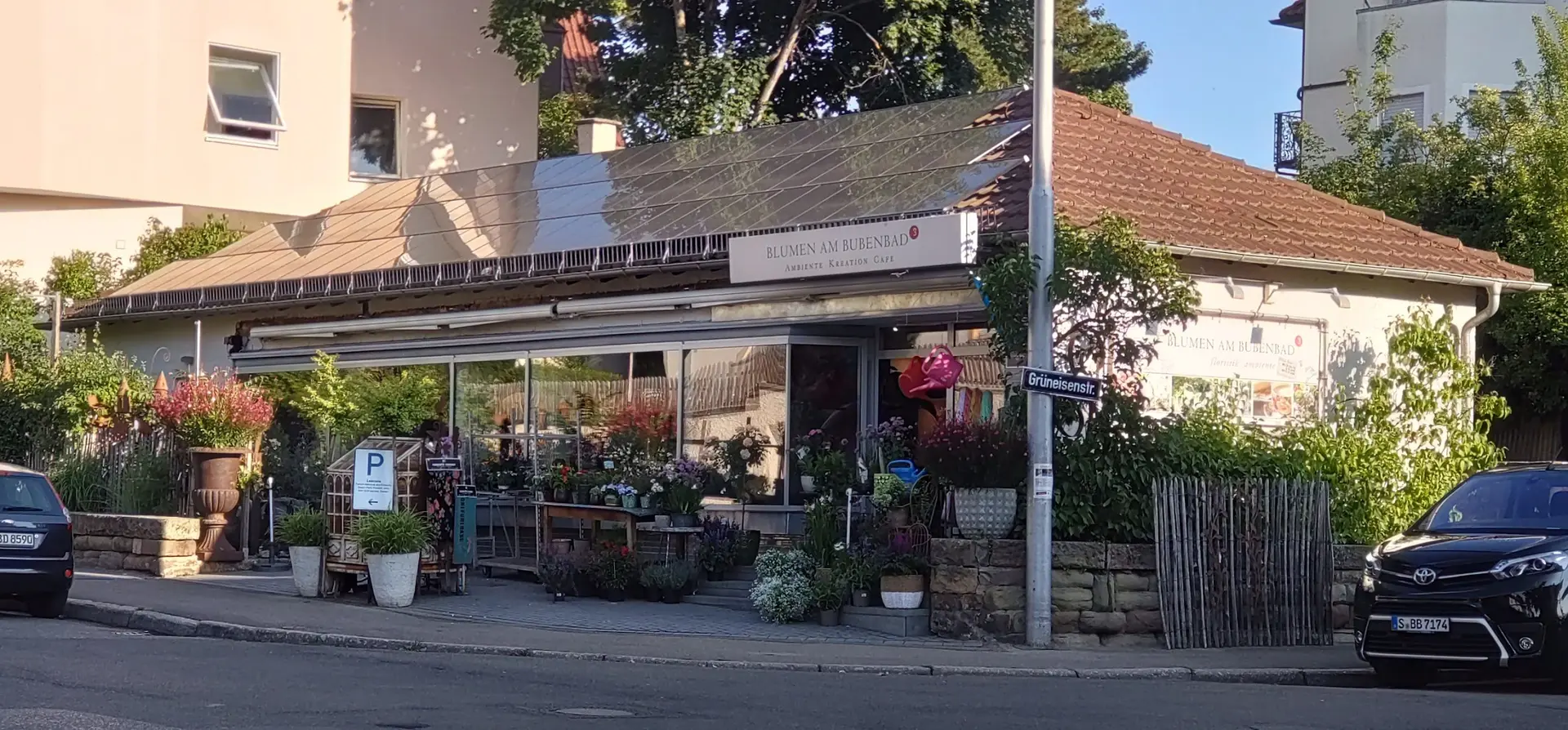 Blumen am Bubenbad Geschäft Stuttgart